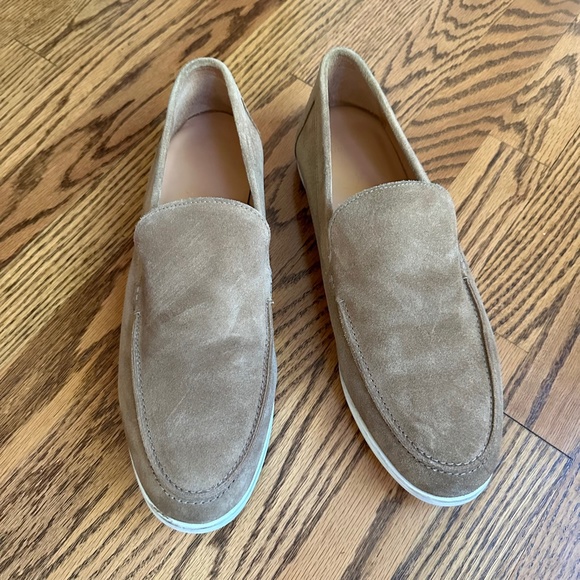 Duke + Dexter Tan Slip-on Loafers, Size 11
